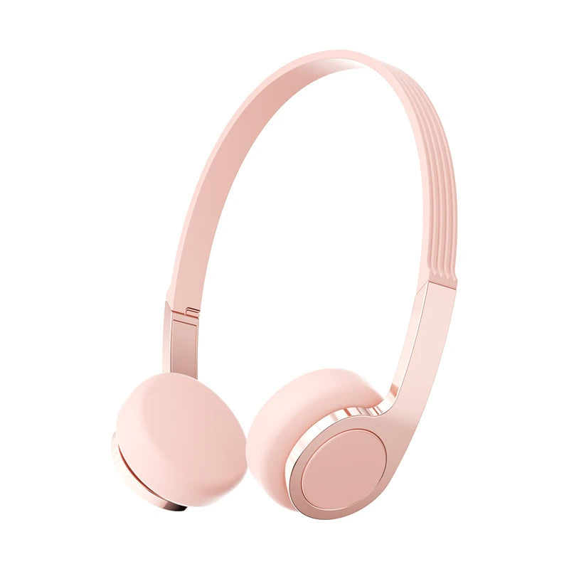 Lenovo New Retro Compact Over-Ear Bluetooth Headphones Perfect for Photos with Wireless Bluetooth Headphones in Macaron Colors