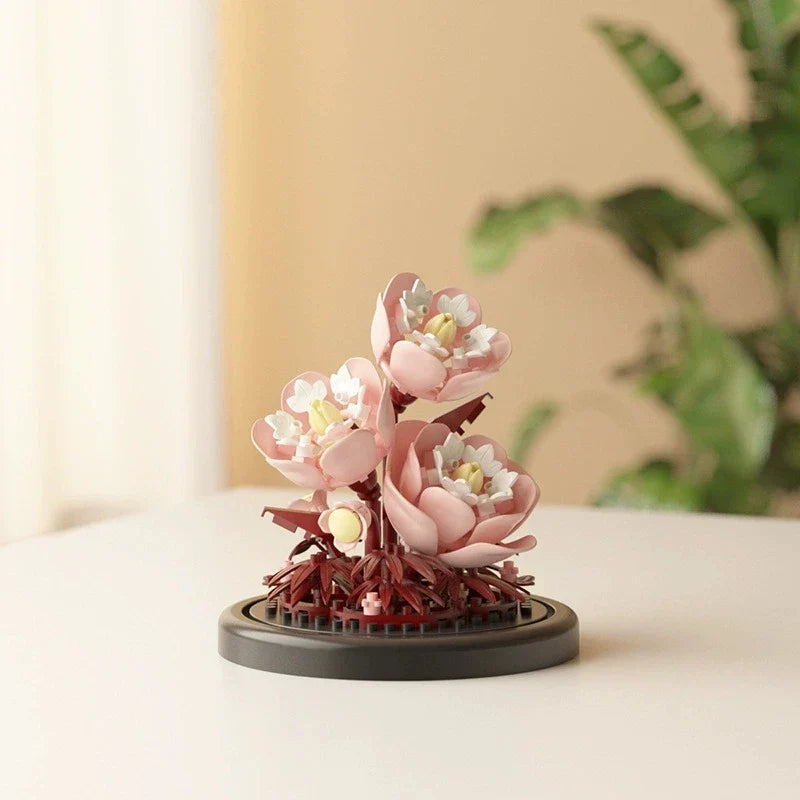 DIY Flower Building Block Kit