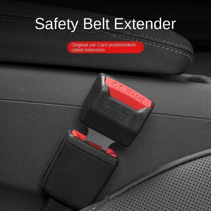 Seat Belt Clip High Quality Safety Adjustable Seat Clip Black Tough Accessories Universal Belts Belt Extender Seat Car Amagi