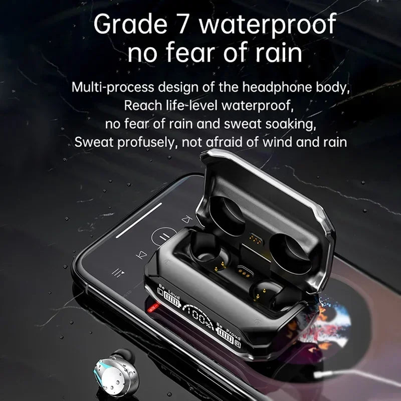 Bluetooth Headphones Bluetooth Earphones Professional Bluetooth Headsets Support Wideband Audio for Highly Natural Voice Calls