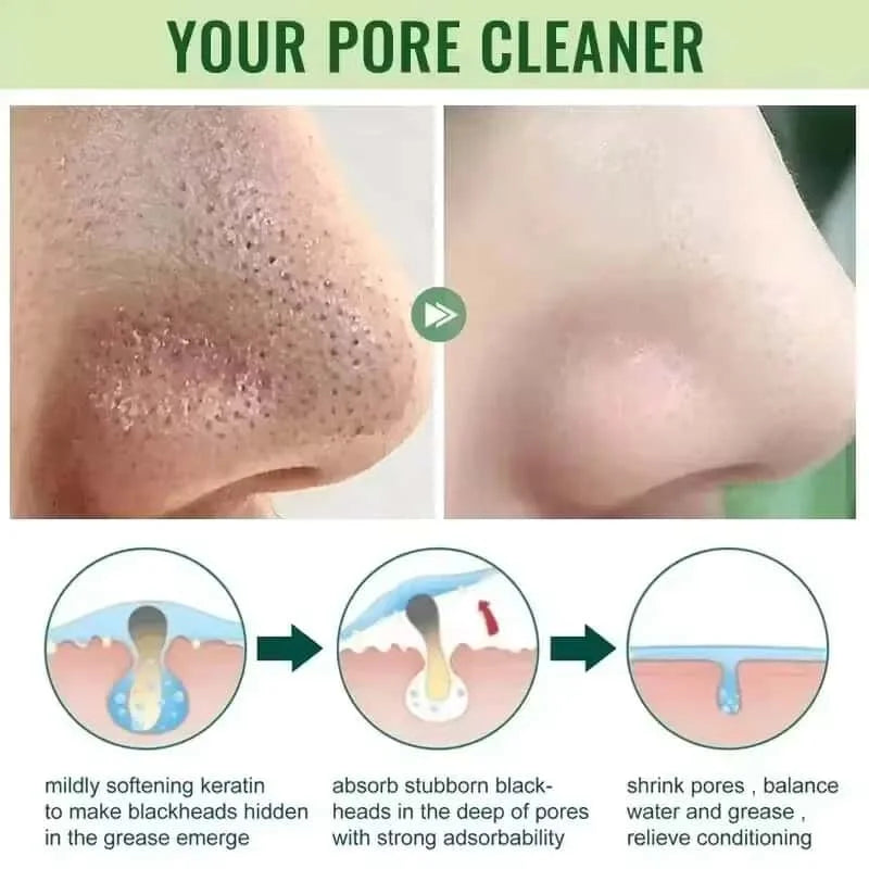 Clay Cleansing Stick - Solid Facial Mask for Blackhead Care, Pore Refining & Oil Control, Gentle Deep Cleaning Skincare Home Spa