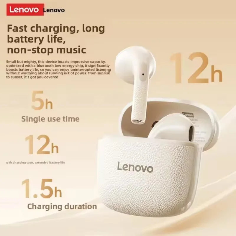 Lenovo EA166 Bluetooth Wireless Headphones Built In Microphone Charging Port Noise Isolating Comfortable Over Ear Headset C New