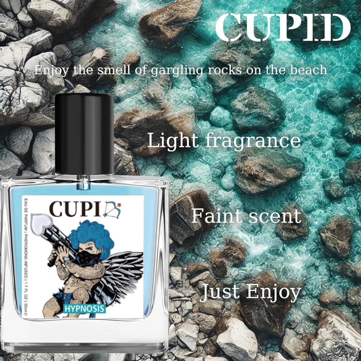 Cupid Hypnosis 2.0 Pheromone Cologne for Men - 50ml (1.7 oz) - Cupid Fragrances