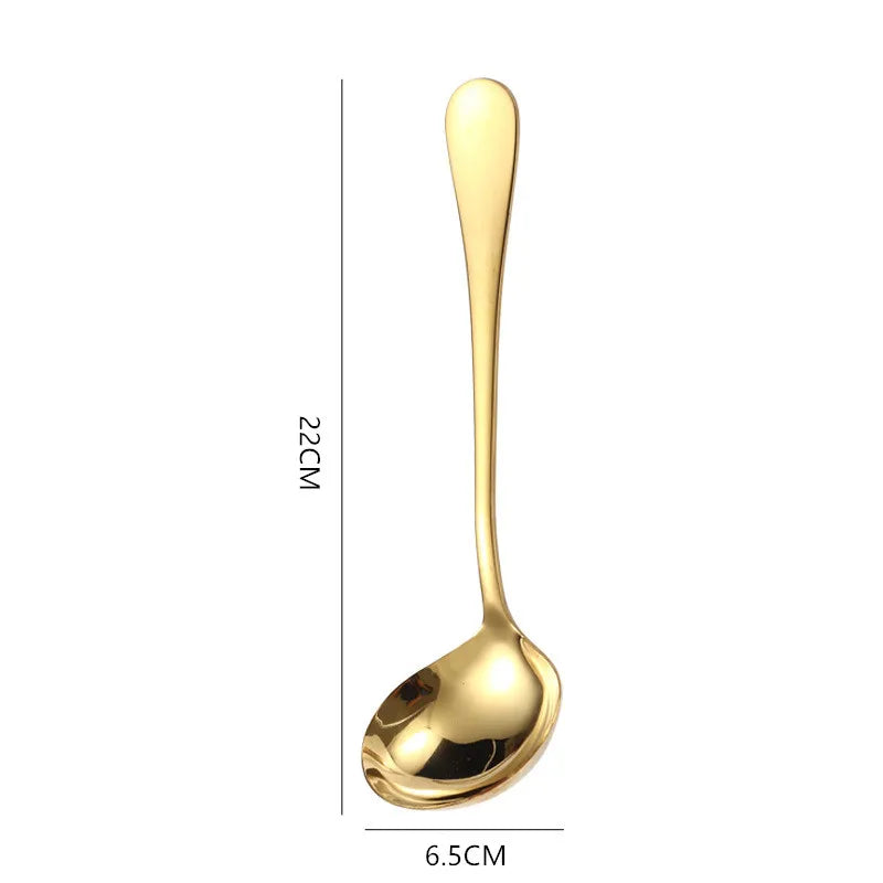 Gold Stainless Steel BBQ Tongs