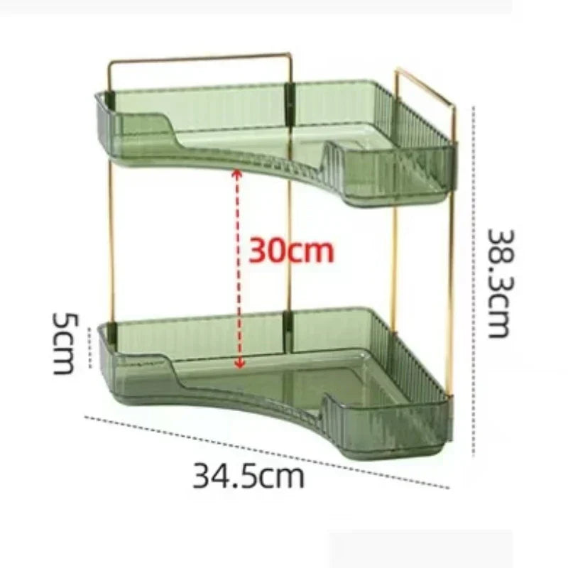Luxury Corner Cosmetic Storage Rack