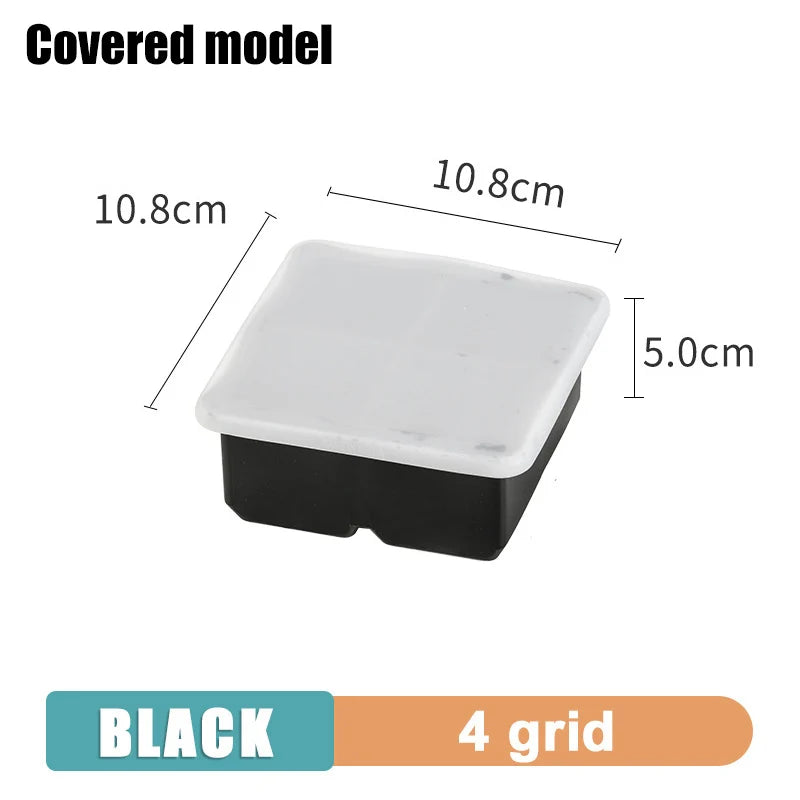 Jumbo Silicone Square Ice Tray