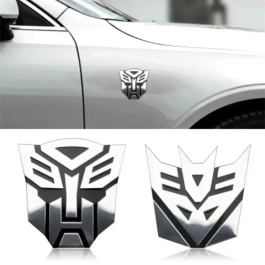 3D Metal Car Rear Boot Trunk Side Fender Emblem Badge Sticker Decals For Universal Car Styling Accessories