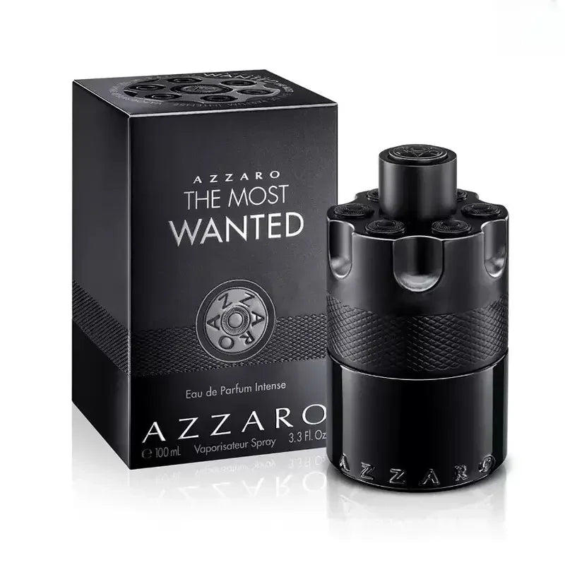 Azzaro The Most Wanted Intense Eau de Parfum Spray for Men, 3.4 Oz / 100 ml, Intense Woody Spicy Fragrance, Dangerous & Addictive Scent, Irresistibly Bold