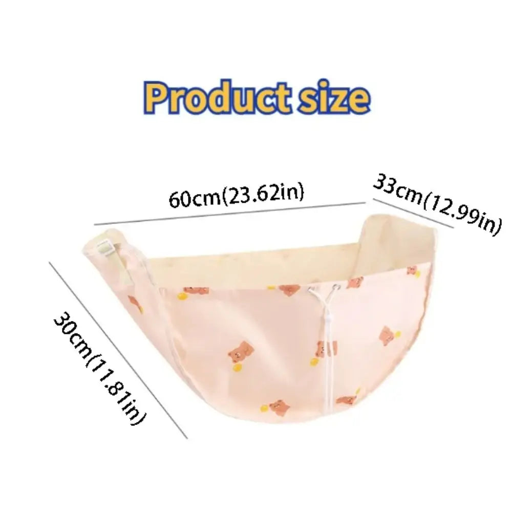 Multifunctional Car Storage Net Mesh Bag Portable Hanging Bag Large Capacity Cute Design Auto Trunk Organizer Car Storage