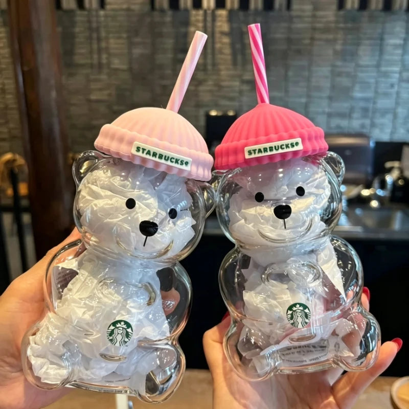 Starbucks Korea Official Limited 591ml Clear Bear Cup