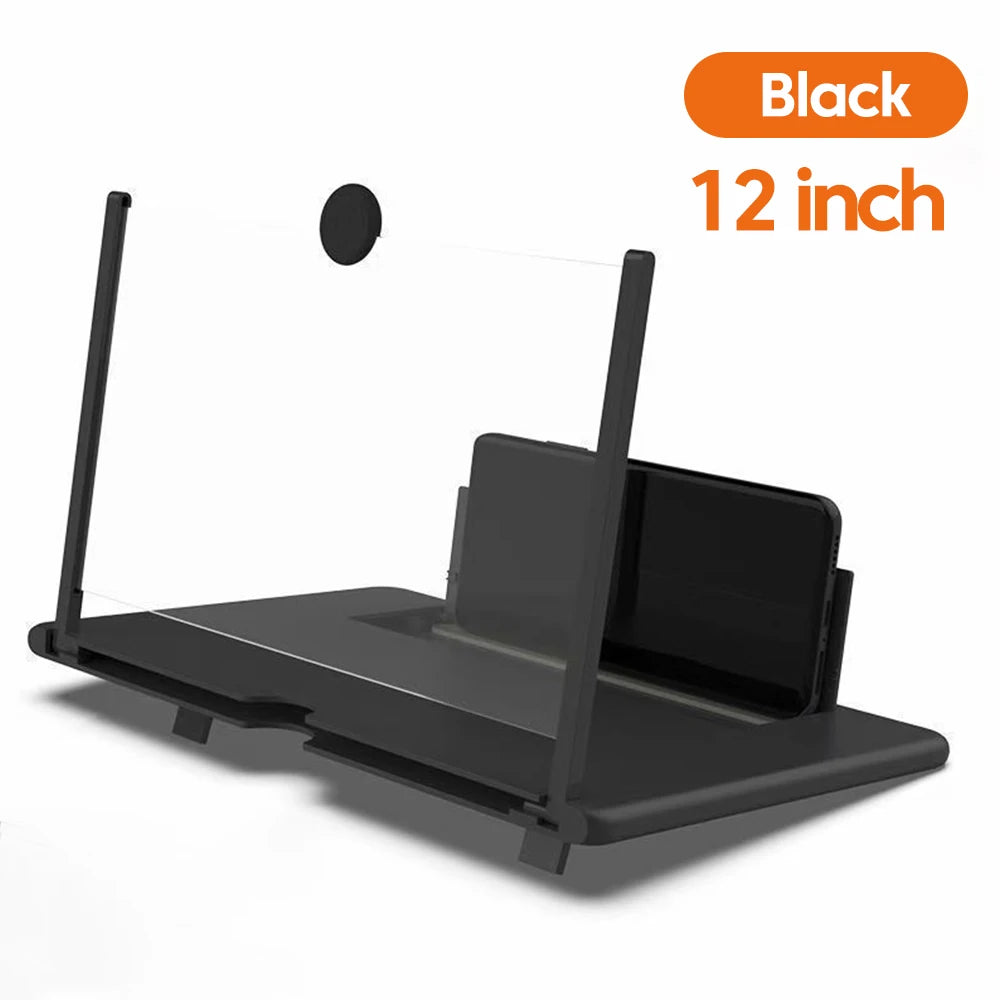 Cell Phone Screen Amplifier Mobile Phone Holder HD Portable Phone Screen Video