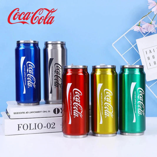 Coca Cola Double-Layer 304 Stainless Steel Insulated Cup, Can, Coffee Cup