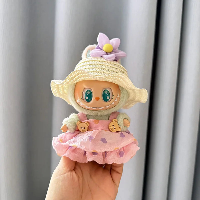 Labubu Idol Strawberry Outfit