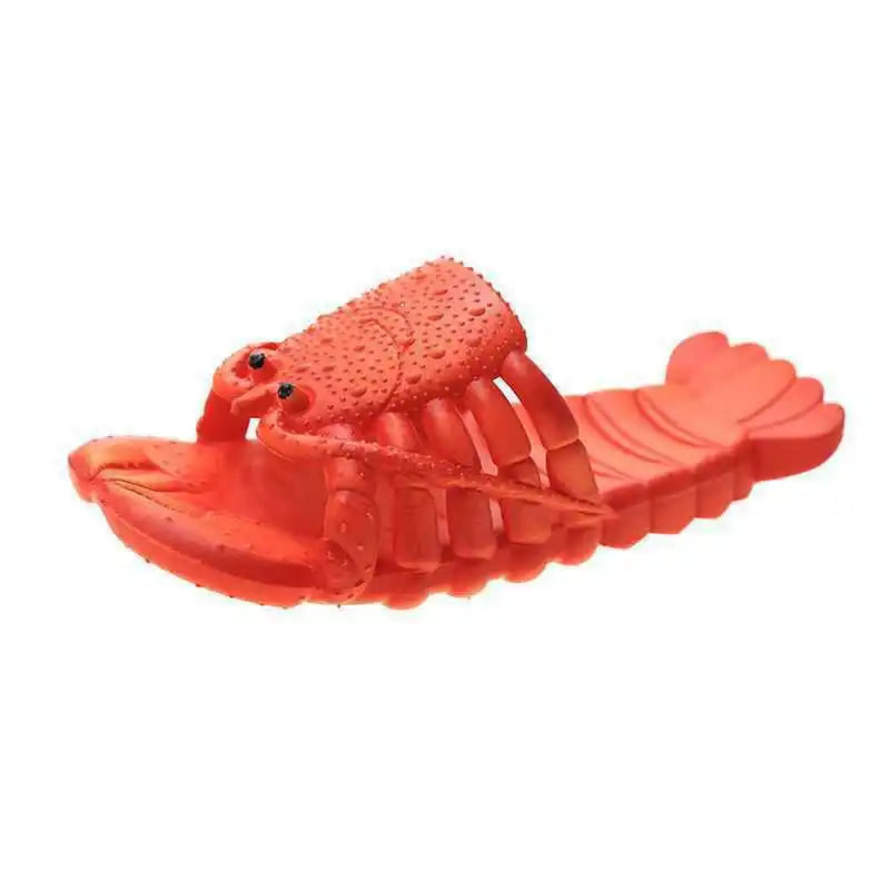 Funny Slippers Man Footwear Family Shoes Parent-child Sandals Plus Size 24-47 Summer Beach Shoes Boys Unisex Fish Slippers