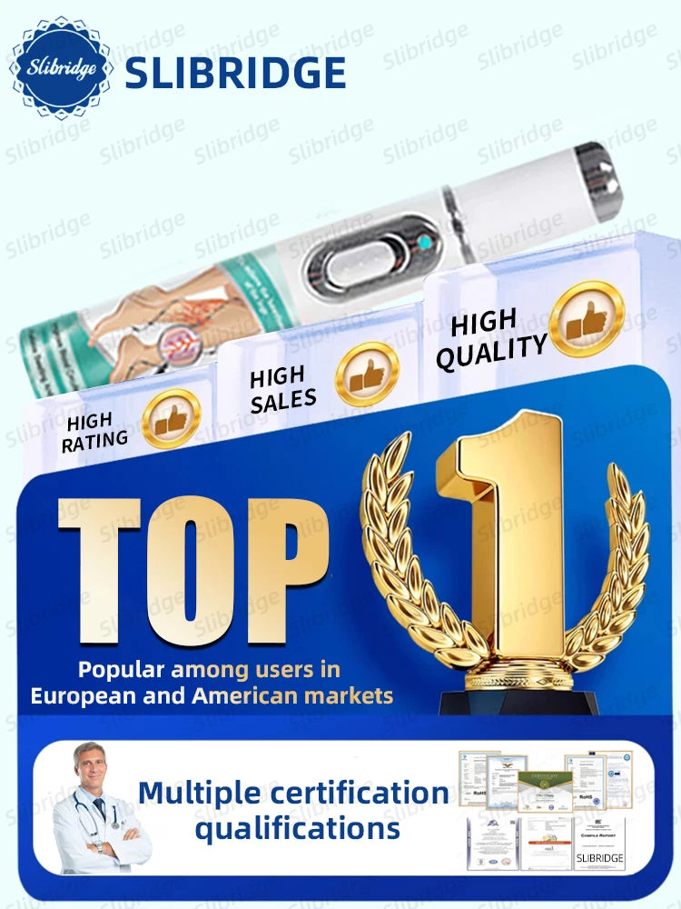 Leg care tool blue laser eliminates varicose veins painlessly