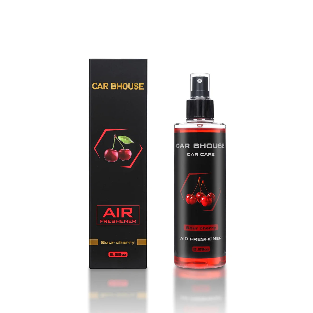 Car Air Freshener Spray Car Fragrance Flower Fruit Scent Fresh Perfume 8.29oz/245ml large capacity Car Interior Deodorant Spray