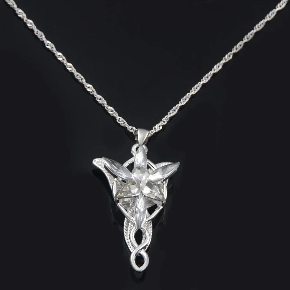 Lord of the Rings Lord of the Rings Elf Princess Evening Star Necklace Evening Star Men and Women Pendant Jewelry Wholesale