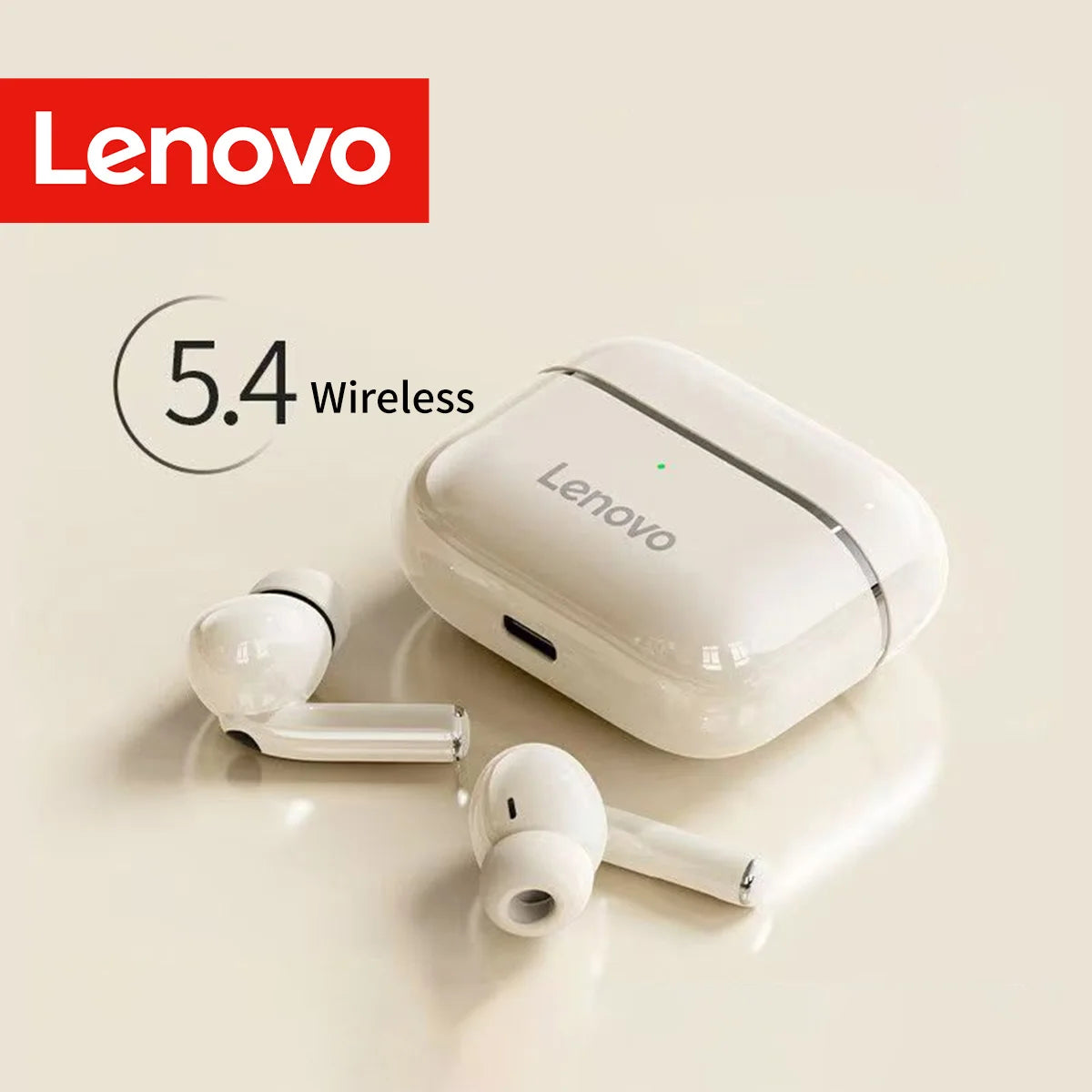 Lenovo EA230 Bluetooth 5.4 Wireless Headphones Built In Microphone USB Type C Charging Port Noise Isolating Comfortable Over New