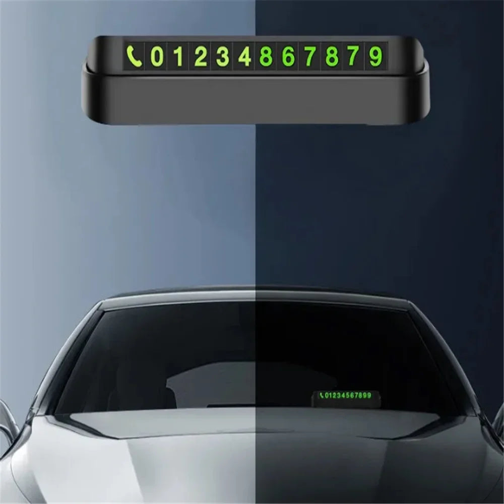 Car styling temporary parking card for ford focus kuga fiesta mondeo Tuga Ecosport mazda 2 3 6 cx5 volvo