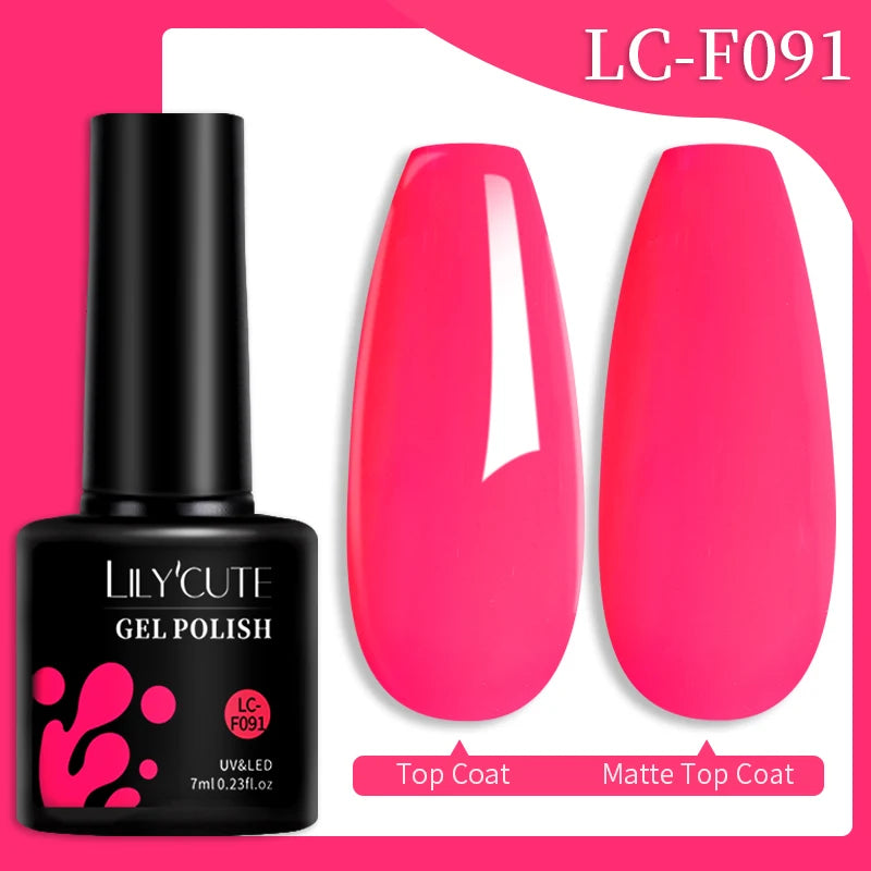 LILYCUTE 7ml 9D Cat Magnetic Gel Nail Polish Iridescent Magnet Semi