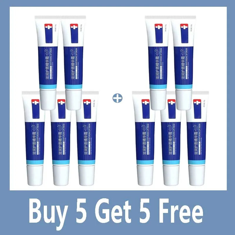 Lip serum cream, lightens lip lines, brightens lip color, moisturizes and moisturizes treatment