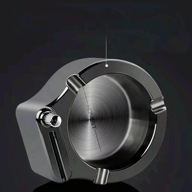 HONEST New Kero sene Windproof Ashtray Lighter Creative Cool Match Lighter Men's Festival High end Gift Smoking Accessories