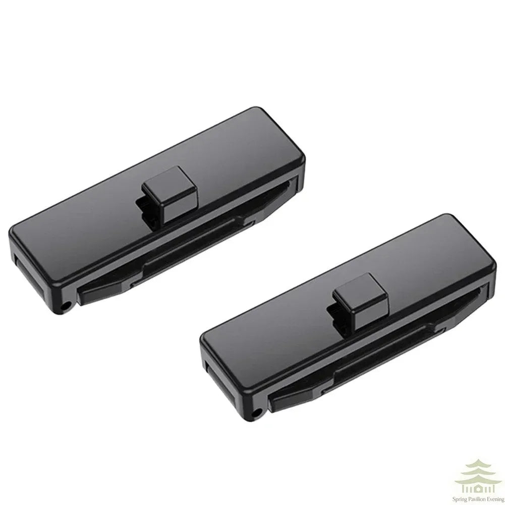 2Pcs Adjustable Car Safety Seat Belts Holder Stopper Buckle Clamp Car Seat Belt Fixing Clips Car Seat Belt Ornaments Accessories