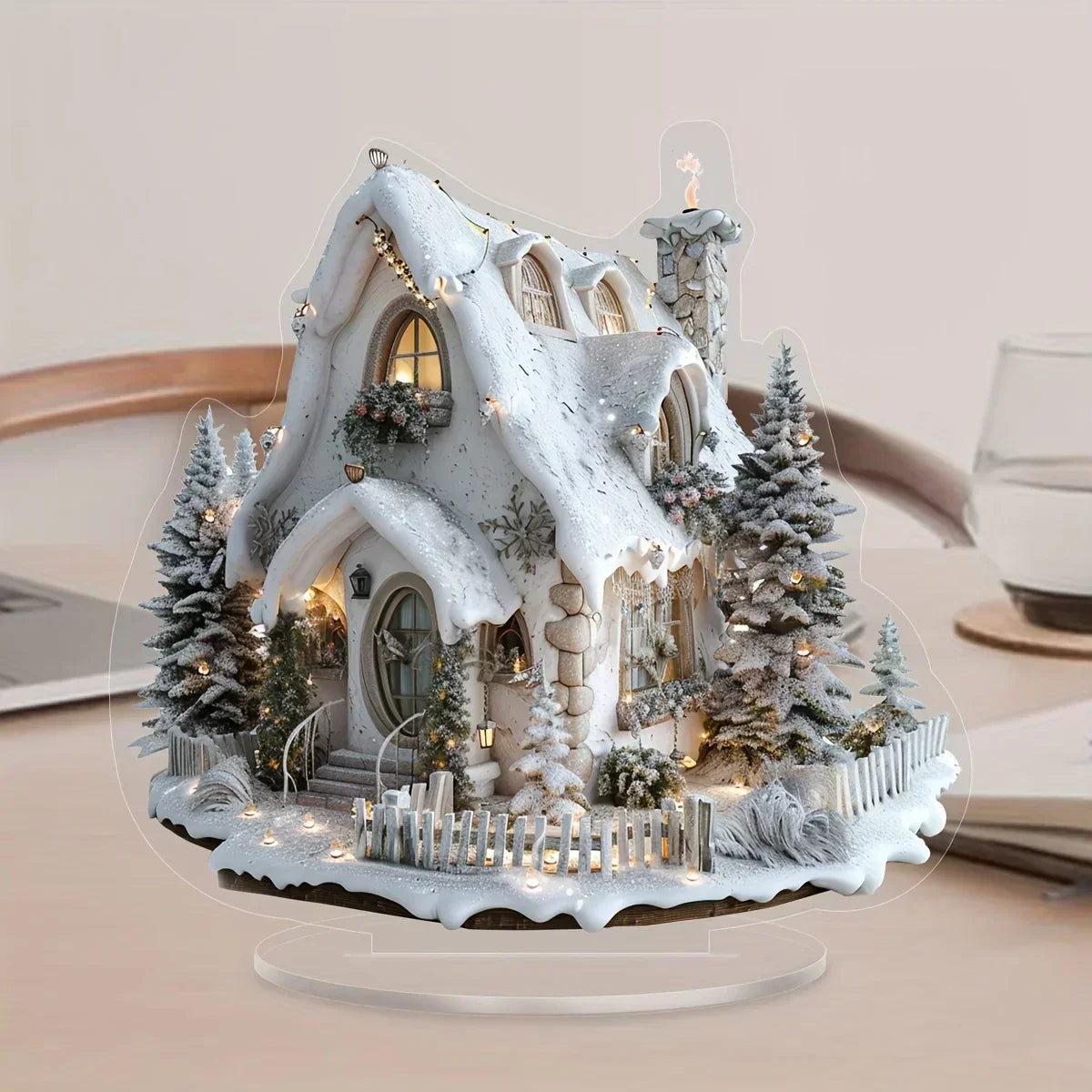 Bohemian Christmas Desktop Decoration