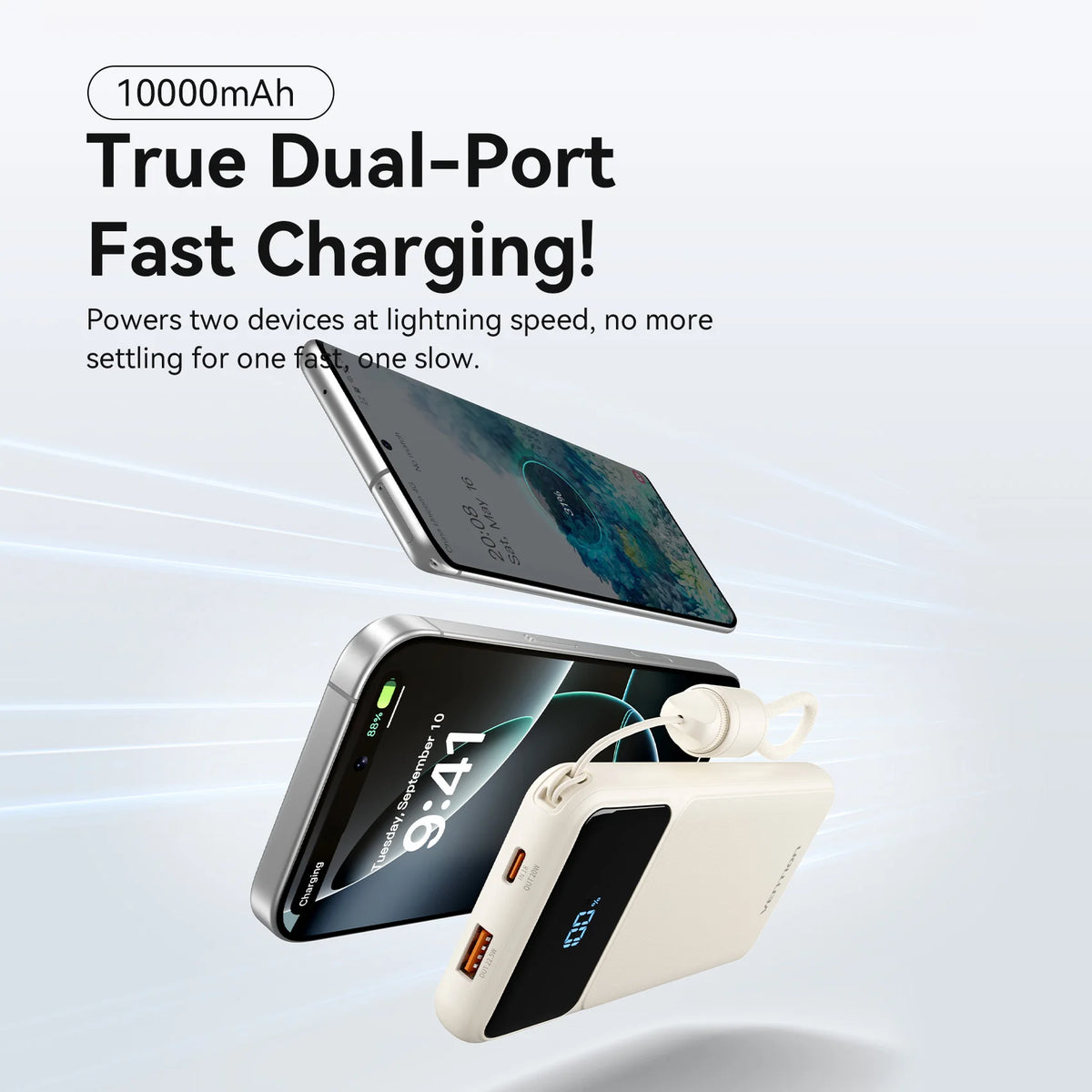 Vention CCC 22.5W 10000mAh Power Bank Portable Fast Charger for Xiaomi iPhone Samsung Spare Battery 3C Certified Powerbank
