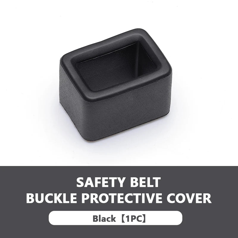New Car Seat Belt Buckle Cover Anti Scratch Seatbelt Button Protector Seat Belt Protection Cover Car Interior Accessories