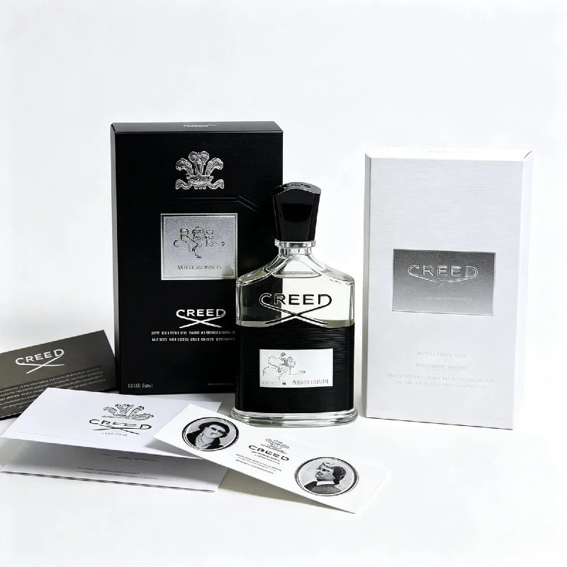 Aventus Legendary Men's Fragrance, Silver Mountain Water Men's Perfume, Royal Oud, and Original Vetiver Women's Perfume