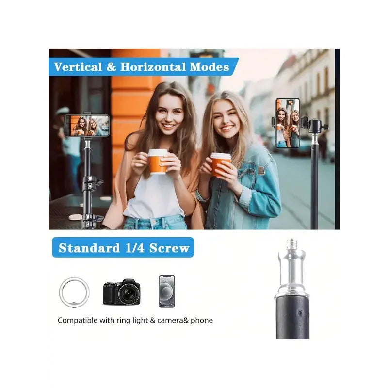 Mobile phone live support photo tripod multi-functional video recording selfie landing tripod