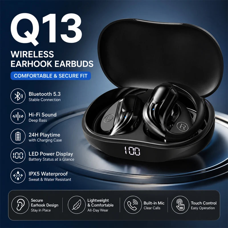 Lenovo Bluetooth Wireless Headphones Built In Microphone USB Type C Charging Port Noise Isolating Comfortable Over Ear Headset C
