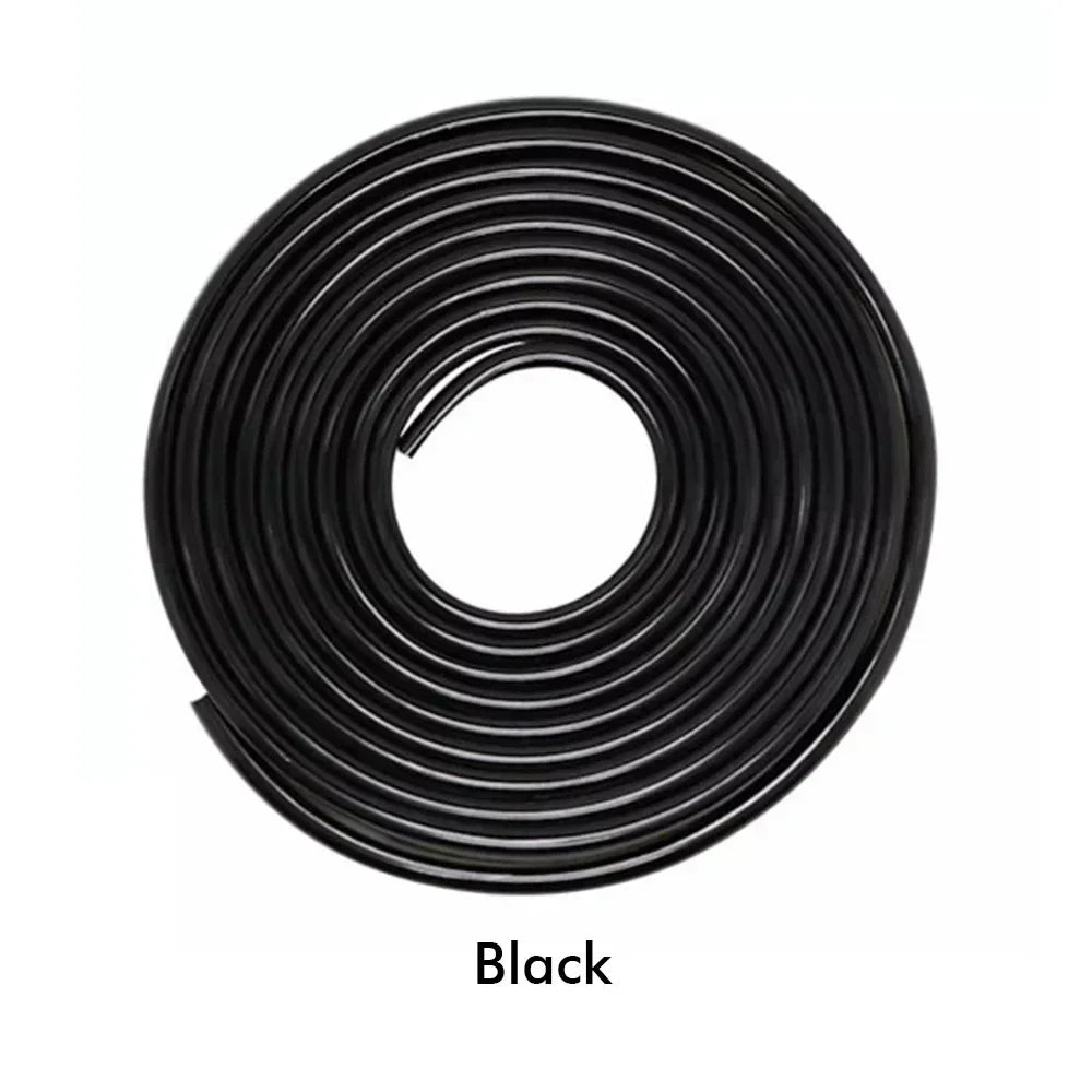5M Auto Door Sealing Strips Transparent Anti-collision Protection PVC Strip Car Door Protector Edge Scratch for Cars Accessories