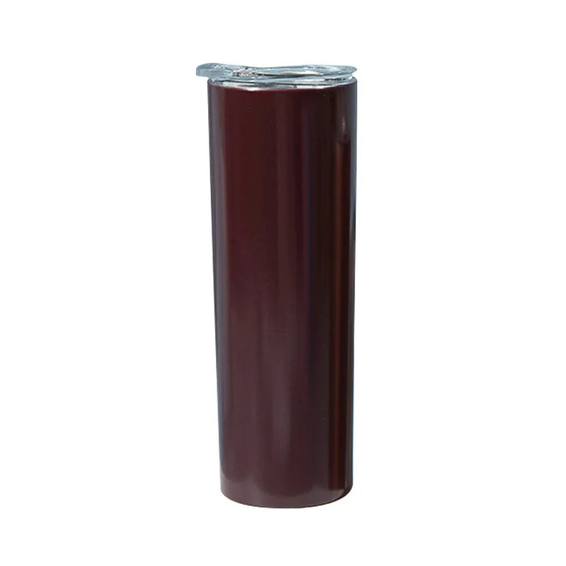 Factory price Cold Beer skinny 20oz Mug with seal lid  Wine swig water bottle for drinking Thermos Tumbler stainless steel
