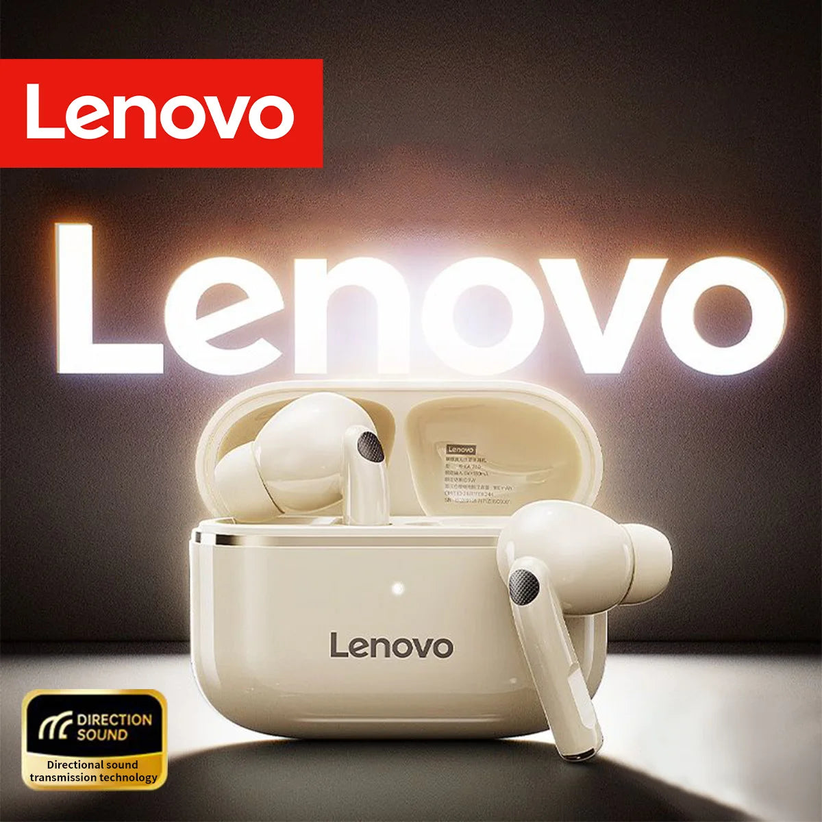 Lenovo EA230 Bluetooth 5.4 Wireless Headphones Built In Microphone USB Type C Charging Port Noise Isolating Comfortable Over New