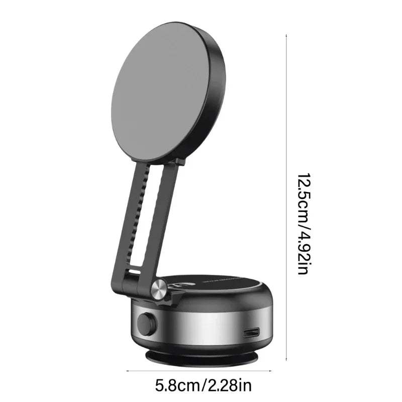 TenYua Car Mount Bracket Rack with Electric Vacuum Grip Nonslip Adjustable Dashboard Stand for 4.7" Phone Navigation Travel Use