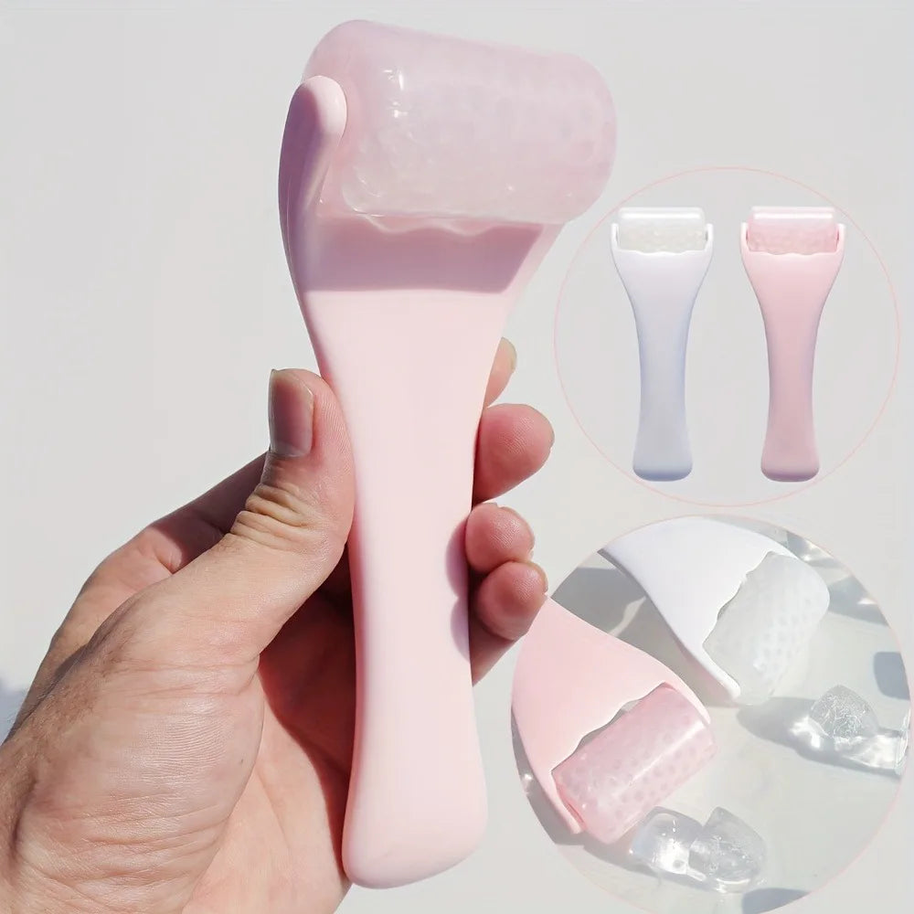 Facial Massage Roller Silicone Ice Mold Set Combo Reusable Spa Set Reducing Puffiness, Shrink Pores Shrink Pores Skin Care Tool