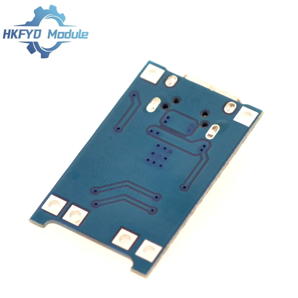 1-100PCS TP4056 Type-C 1A Lithium Battery Charger Module – 5V for 18650 Li-ion with Dual Protection, USB-C Charging Board