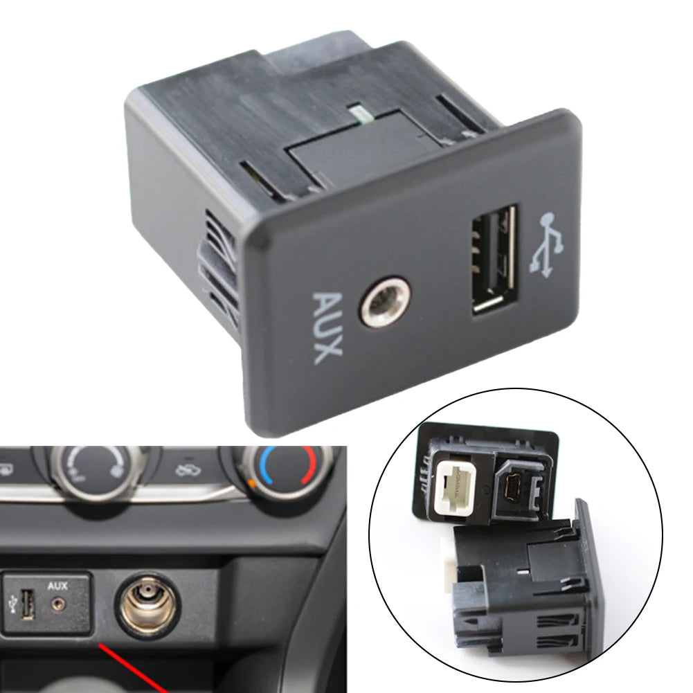 Car Audio Installation Car AUX Interface Car AUX Cable For Nissan Models Audio Car AUX Adaptor Wear-resistant Design