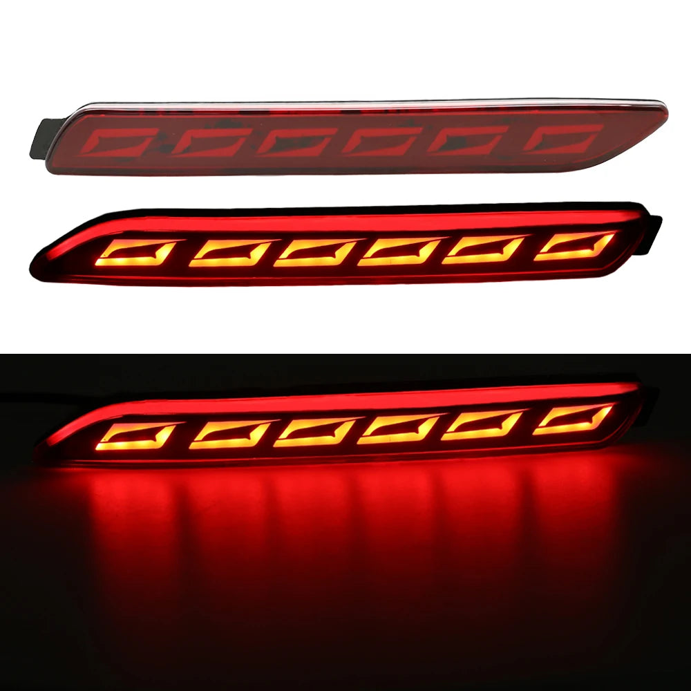 LED Rear Bumper Reflector Lights Fit for Toyota Venza Camry Rav4 Sienna Avalon Matrix Sienna Lexus Tail Light Assembly with LED