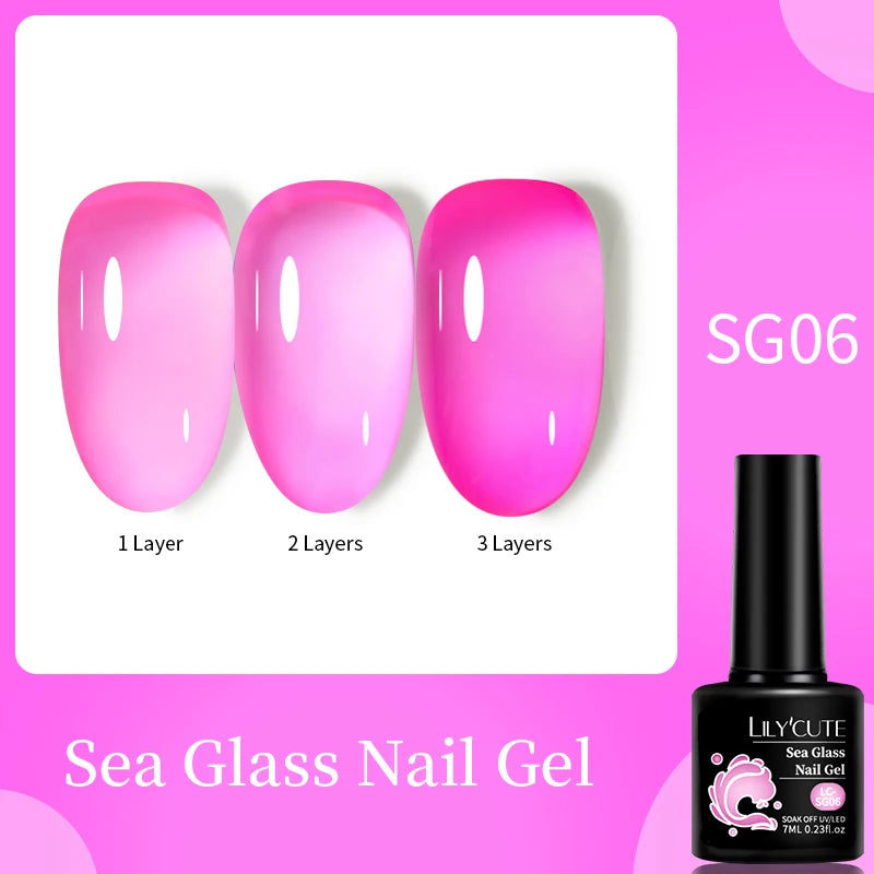 LILYCUTE 7ml 9D Cat Magnetic Gel Nail Polish Iridescent Magnet Semi