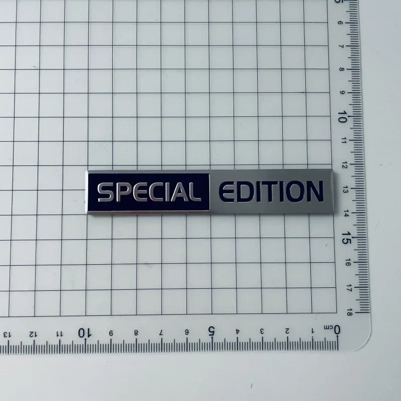 3D Metal LIMITED EDITION Emblem Sticker Aluminum Logo Car Fender Badge Trunk Decal Special EDITION Accessories