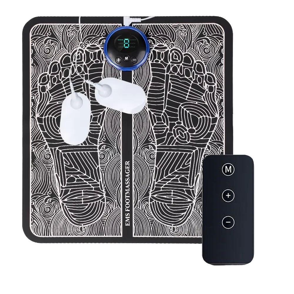 Electric Foot Massager Pad Muscle Massage Relaxation Trainer For Massage Fitness