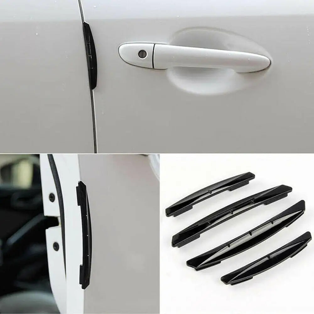 Universal Car Door Edge Guards Stickers Scratch Protector Trim Molding - Collision & Barrier Protection for Vehicle Doors