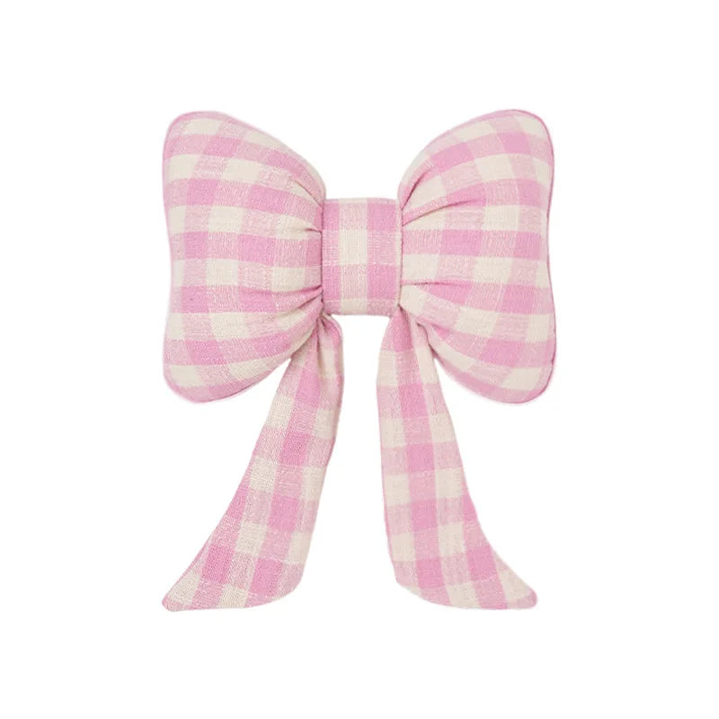 NEW Bowknot Pillows Car Seat Neck Rest Pillow,Car Headrest Neck Cushion Pillows,Pink Car Accessories for Women