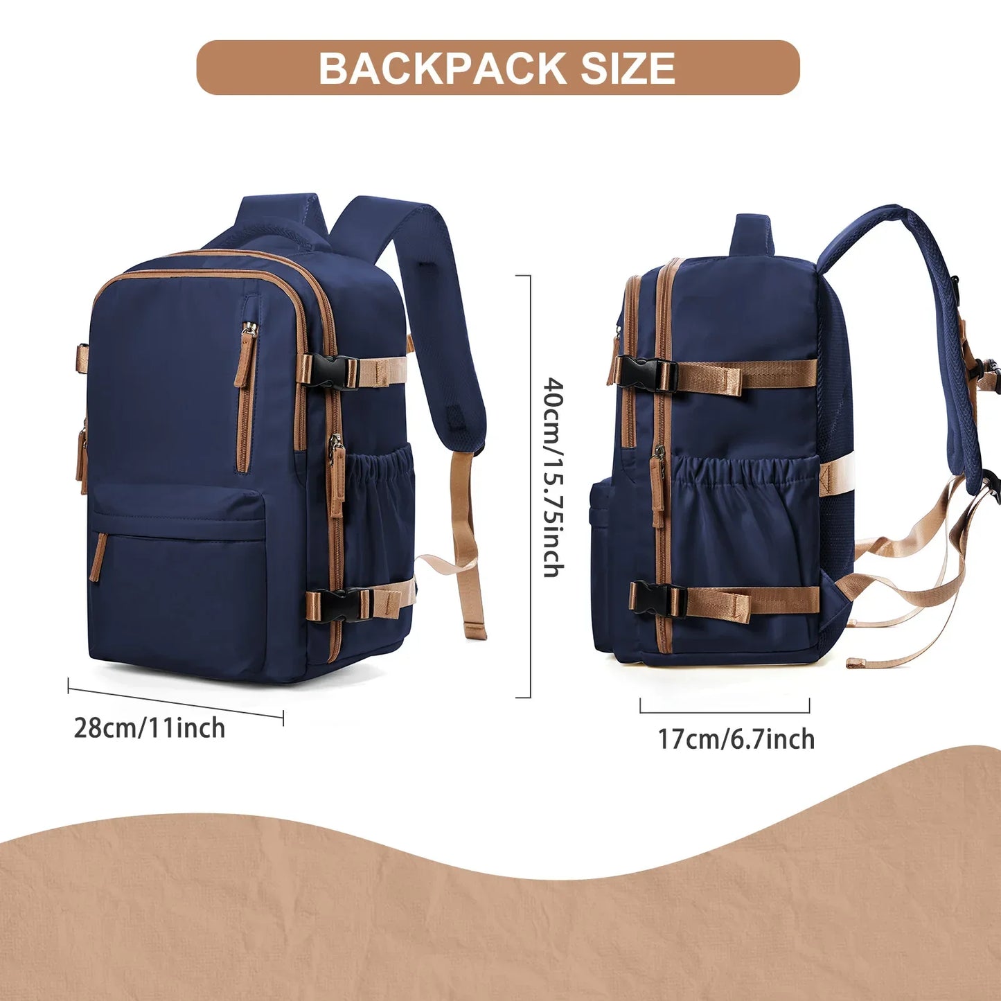 Cabin Travel Laptop Carry-On Backpack