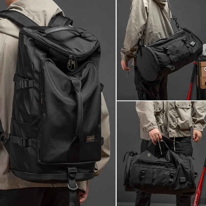 Men’s Waterproof Travel Duffle Backpack
