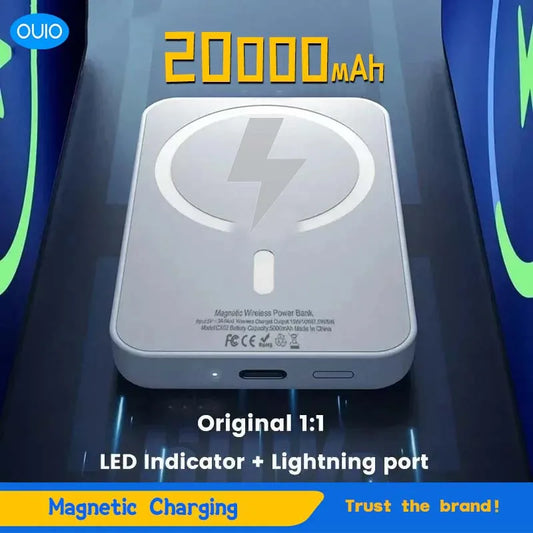 Magnetic 20000mAh Fast PowerBank