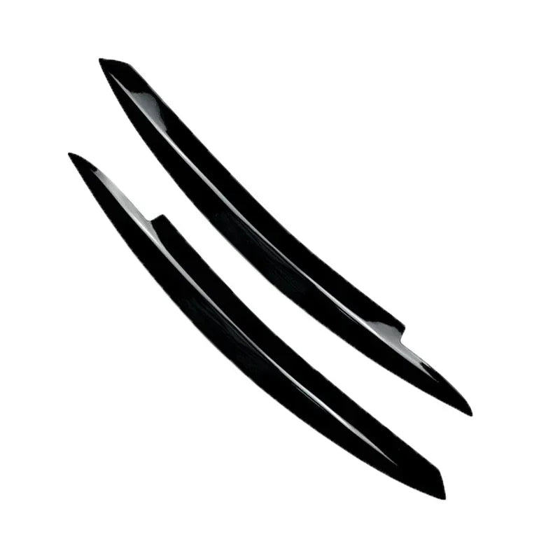 Fit for VW Golf 6 MK6 GTI GTR 2008-2013 Car Accessories Black Headlight Eyebrow Eyelid Cover Decorative Trim